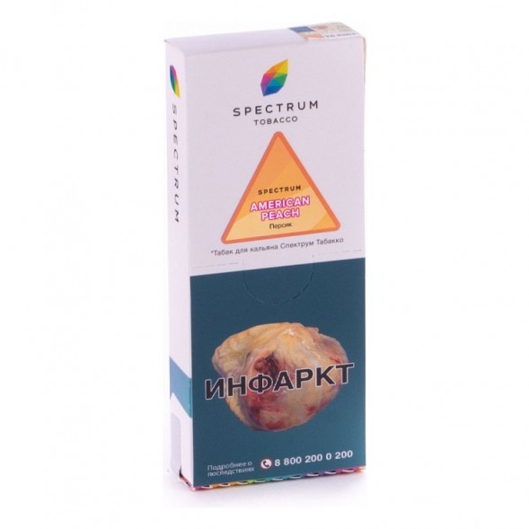 Табак Spectrum - American Peach (Персик, 100 грамм) купить в Волгограде
