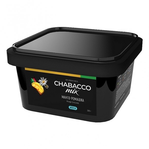 Смесь Chabacco MIX MEDIUM - Mango Camomile (Манго - Ромашка, 200 грамм) купить в Волгограде