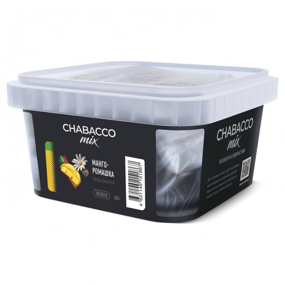 Смесь Chabacco MIX MEDIUM - Mango Camomile (Манго - Ромашка, 200 грамм) купить в Волгограде