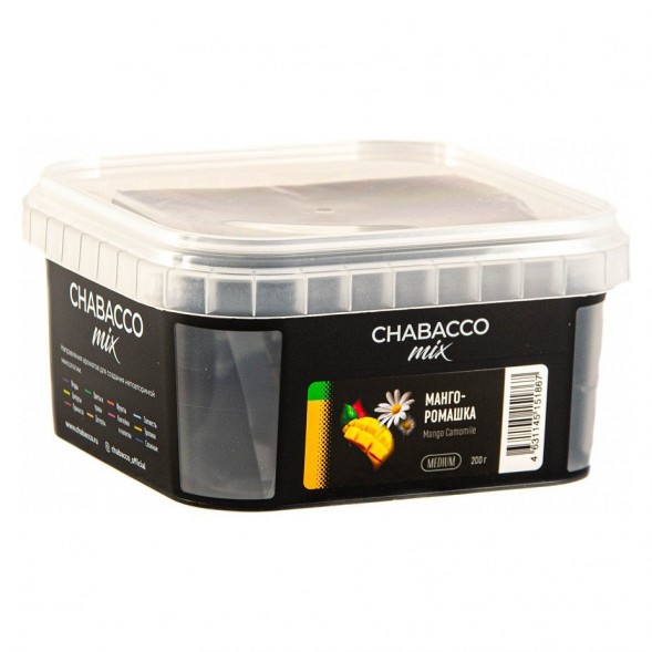Смесь Chabacco MIX MEDIUM - Mango Camomile (Манго - Ромашка, 200 грамм) купить в Волгограде