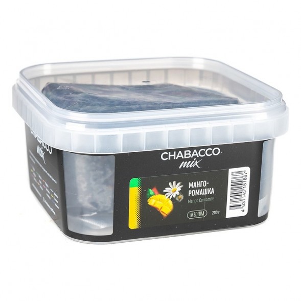 Смесь Chabacco MIX MEDIUM - Mango Camomile (Манго - Ромашка, 200 грамм) купить в Волгограде