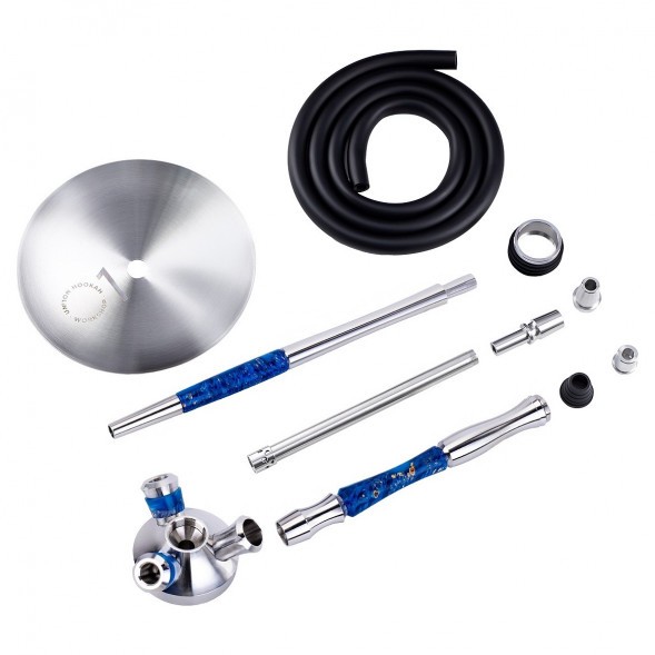 Кальян UNION - Fibonacci Гибрид (Синий, Без Колбы) купить в Волгограде