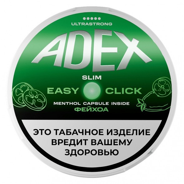 Табак жевательный ADEX ULTRA STRONG SLIM Easy Click - Feijoa Menthol (Фейхоа Ментол) купить в Волгограде