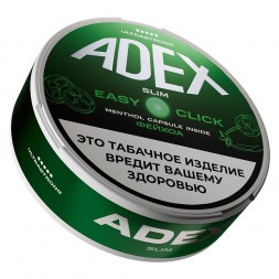 Табак жевательный ADEX ULTRA STRONG SLIM Easy Click - Feijoa Menthol (Фейхоа Ментол)