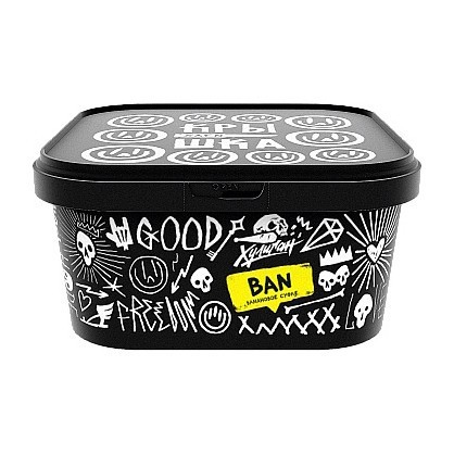 Табак Хулиган - BAN (Банановое Суфле, 200 грамм) купить в Волгограде