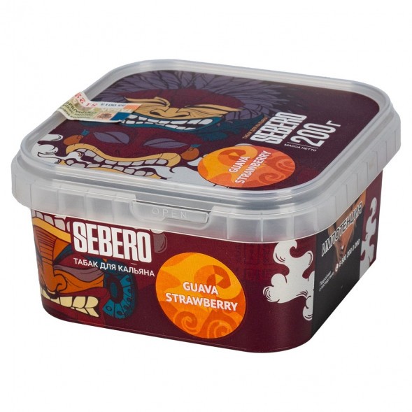 Табак Sebero - Guava Strawberry (Гуава и Клубника, 200 грамм) купить в Волгограде