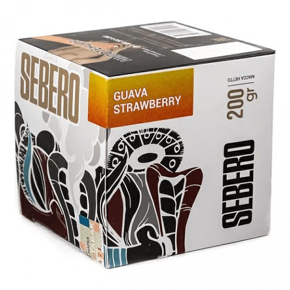 Табак Sebero - Guava Strawberry (Гуава и Клубника, 200 грамм) купить в Волгограде