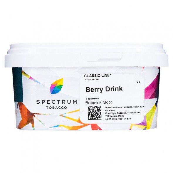 Табак Spectrum - Berry Drink (Ягодный Морс, 200 грамм) купить в Волгограде