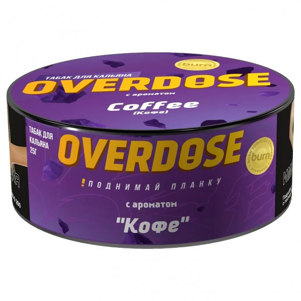Табак Overdose - Coffee (Кофе, 25 грамм) купить в Волгограде