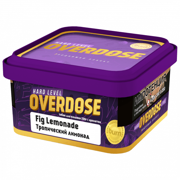 Табак Overdose - Fig Lemonade (Тропический Лимонад, 200 грамм) купить в Волгограде