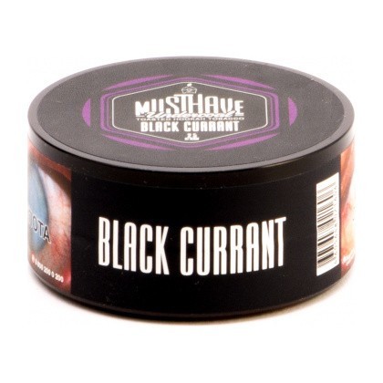 Табак Must Have - Black Currant (Черная Смородина, 25 грамм) купить в Волгограде