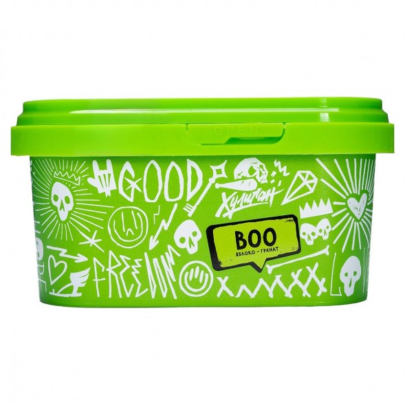 Табак Хулиган - BOO (Яблоко и Гранат, 200 грамм) купить в Волгограде