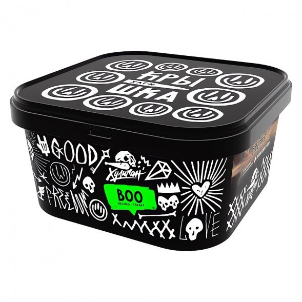 Табак Хулиган - BOO (Яблоко и Гранат, 200 грамм) купить в Волгограде