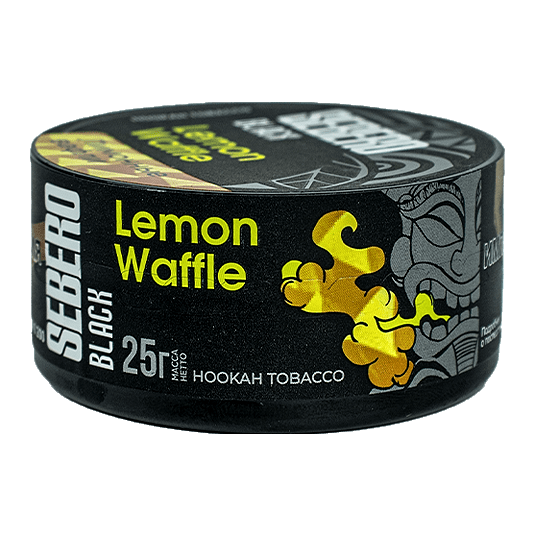Табак Sebero Black - Lemon Waffle (Лимонные Вафли, 25 грамм) купить в Волгограде