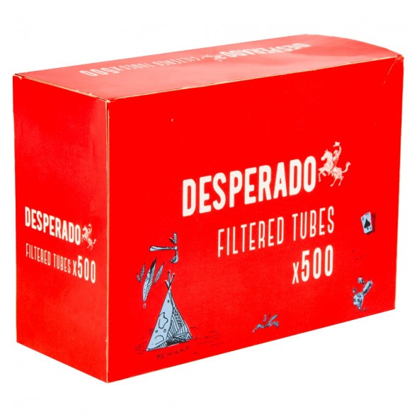 Гильзы сигаретные Desperado - 84x15 мм (500 штук) купить в Волгограде