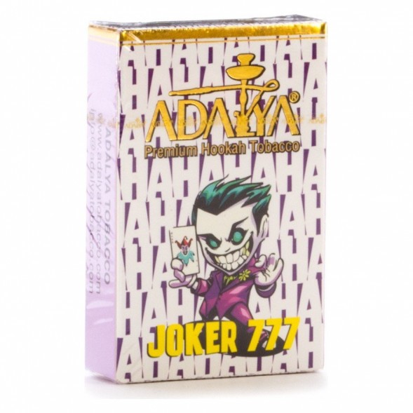 Табак Adalya - Joker 777 (Джокер, 50 грамм, Акциз) купить в Волгограде