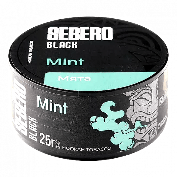 Табак Sebero Black - Mint (Мята, 25 грамм) купить в Волгограде