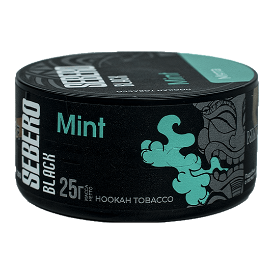 Табак Sebero Black - Mint (Мята, 25 грамм) купить в Волгограде