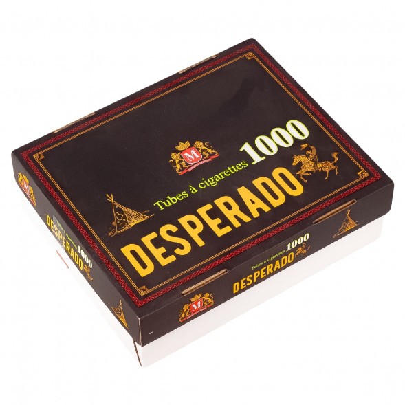 Гильзы сигаретные Desperado - 84x15 мм (карт. коробка, 1000 штук) купить в Волгограде