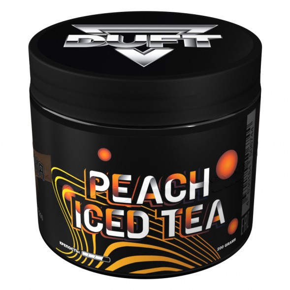 Табак Duft - Peach Iced Tea (Ледяной Персиковый Чай, 200 грамм) купить в Волгограде