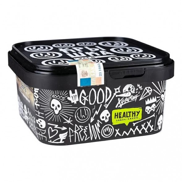 Табак Хулиган - Healthy (Имбирь и Лимон, 200 грамм) купить в Волгограде