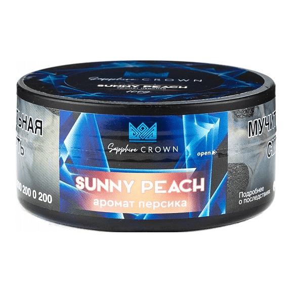 Табак Sapphire Crown - Sunny Peach (Персик, 100 грамм) купить в Волгограде