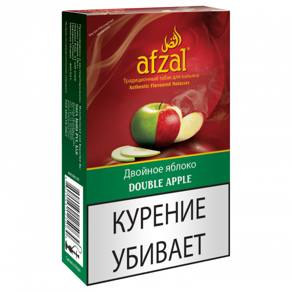 Табак Afzal - Double Apple (Двойное Яблоко, 40 грамм) купить в Волгограде