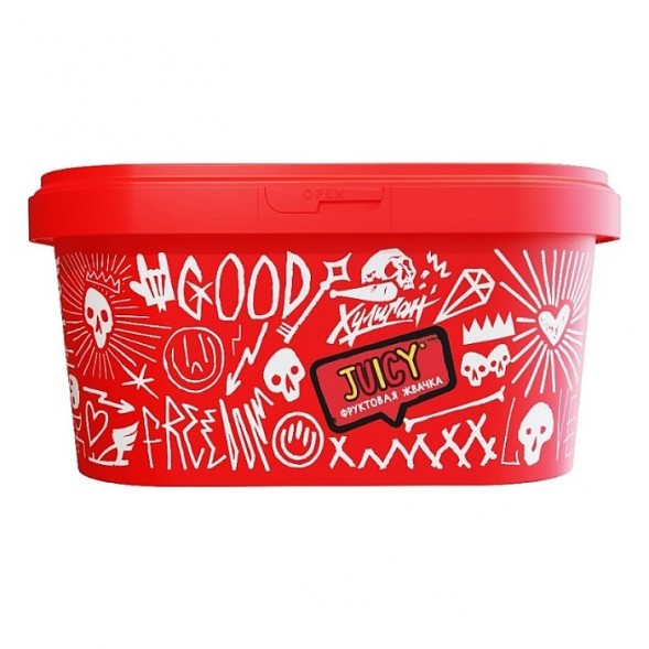 Табак Хулиган - Juicy (Фруктовая Жвачка, 200 грамм) купить в Волгограде
