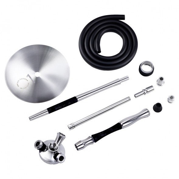 Кальян UNION - Fibonacci Exotic Wood Граб (Чёрный, Без Колбы) купить в Волгограде