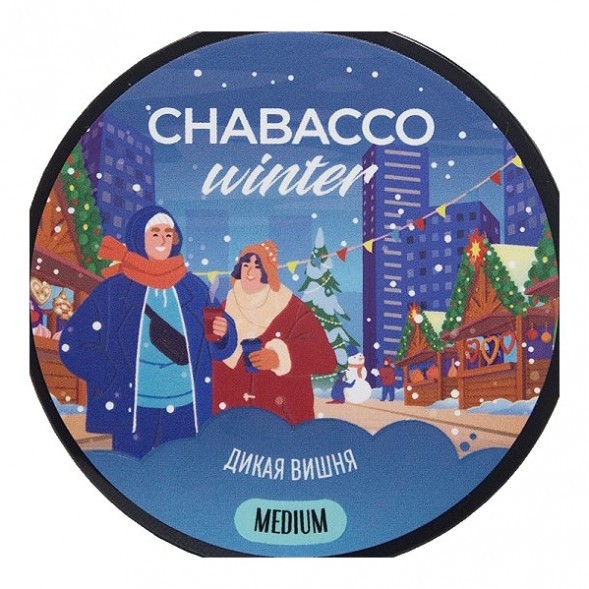 Смесь Chabacco MEDIUM - Wild Cherry (Дикая Вишня, 40 грамм) купить в Волгограде
