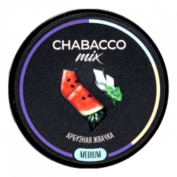 Смесь Chabacco MIX MEDIUM - Watermelon Gum (Арбузная Жвачка, 40 грамм)
