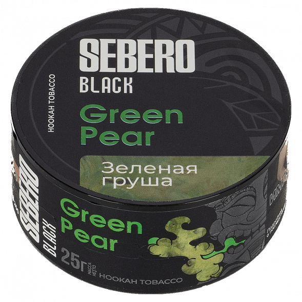 Табак Sebero Black - Green Pear (Зелёная Груша, 25 грамм) купить в Волгограде
