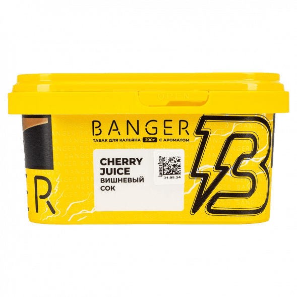 Табак Banger - Cherry Juice (Вишнёвый Сок, 200 грамм) купить в Волгограде
