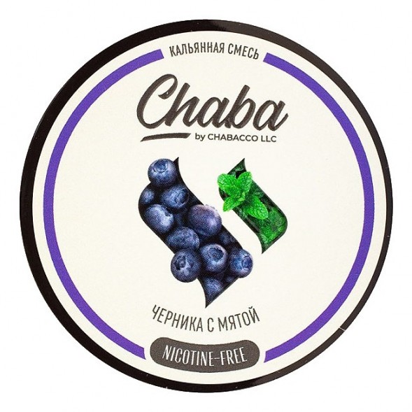 Смесь Chaba Basic - Blueberry Mint (Черника с Мятой, 50 грамм) купить в Волгограде