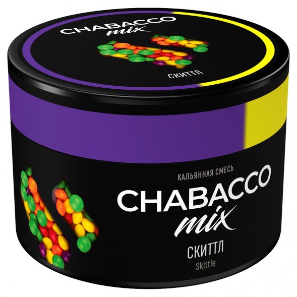 Смесь Chabacco MIX MEDIUM - Skittle (Скиттл, 40 грамм) купить в Волгограде