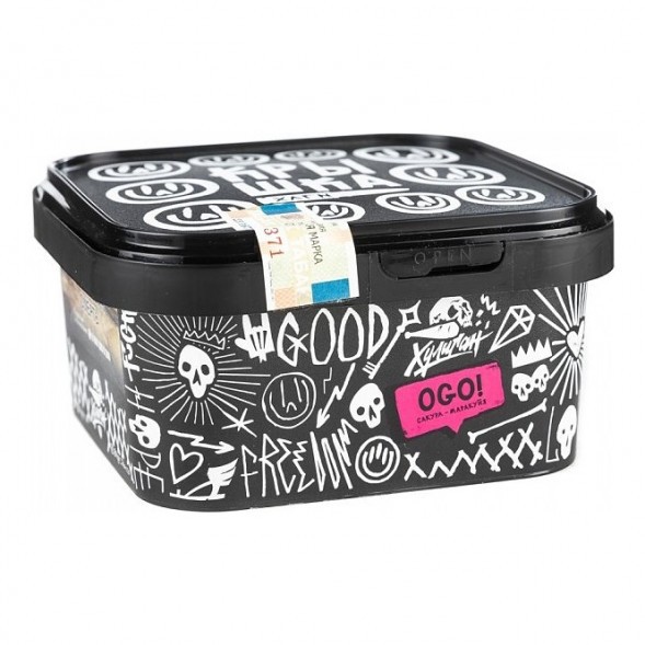 Табак Хулиган - OGO! (Сакура и Маракуйя, 200 грамм) купить в Волгограде