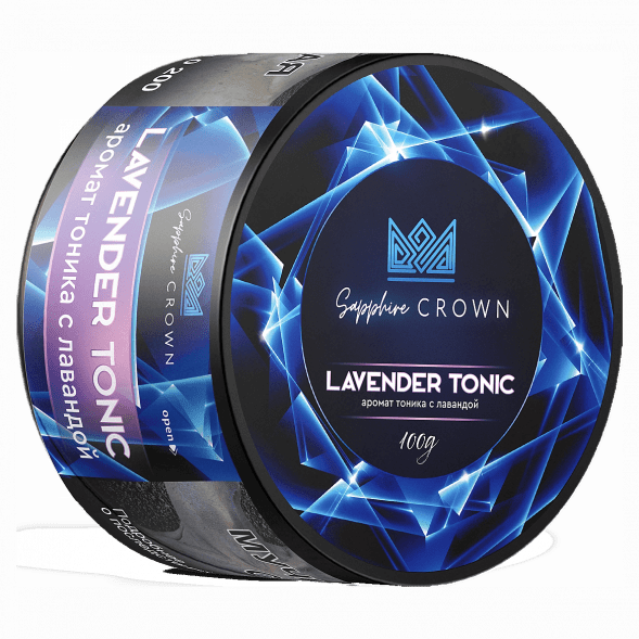 Табак Sapphire Crown - Lavender Tonic (Тоник с Лавандой, 100 грамм) купить в Волгограде