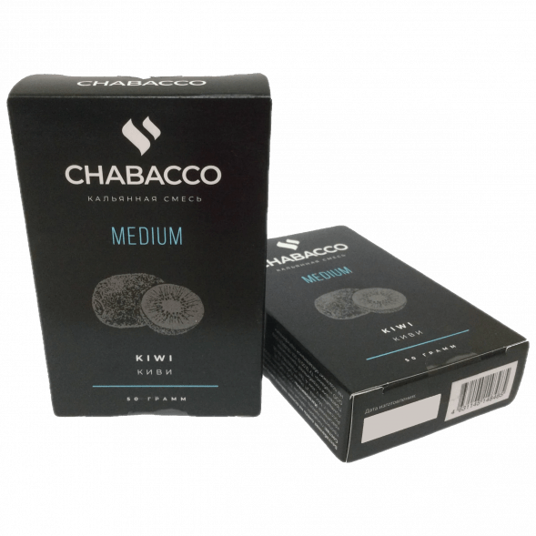 Смесь Chabacco MEDIUM - Kiwi (Киви, 50 грамм) купить в Волгограде