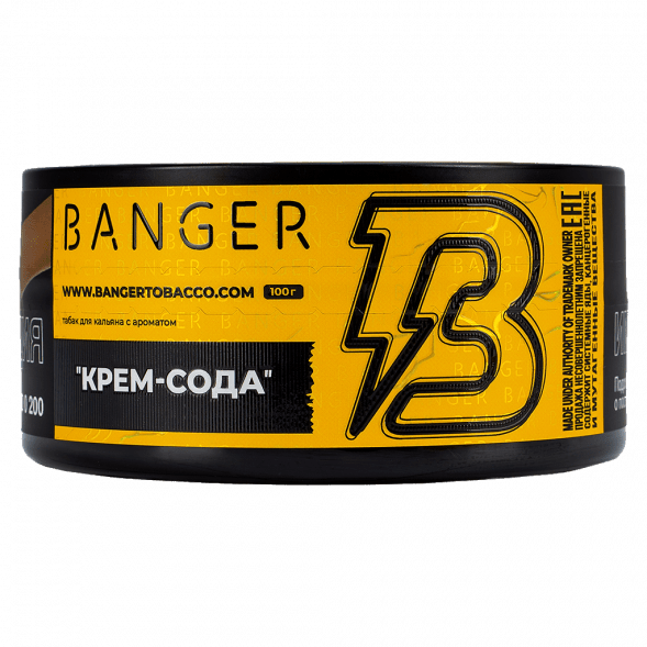 Табак Banger - Cream Soda (Крем-Сода, 100 грамм) купить в Волгограде
