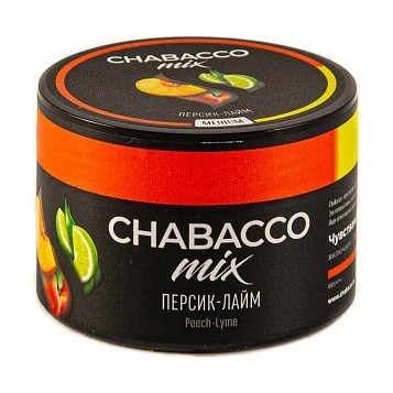 Смесь Chabacco MIX MEDIUM - Peach Lime (Персик - Лайм, 40 грамм) купить в Волгограде