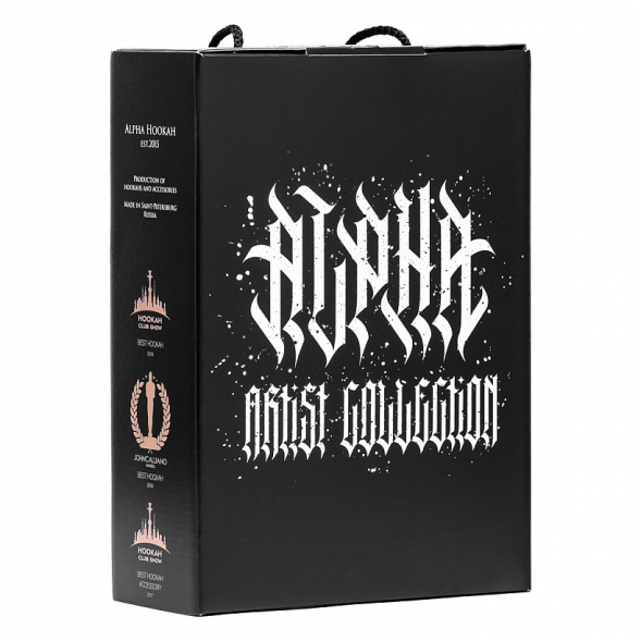 Кальян Alpha Hookah - Model X Artist Collection Black Matte (без колбы) купить в Волгограде