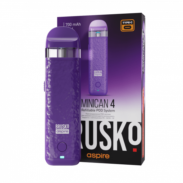 Электронная сигарета Brusko - Minican 4 (Фиолетовый) купить в Волгограде