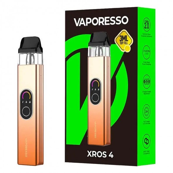 Электронная сигарета Vaporesso XROS 4 - Champagne Gold (Шампанское Золото) купить в Волгограде