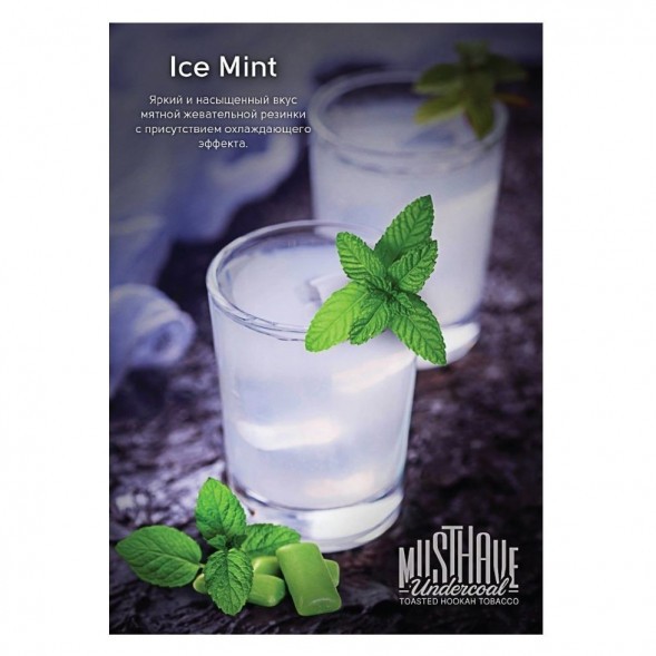 Табак Must Have - Ice Mint (Ледяная Мята, 25 грамм) купить в Волгограде