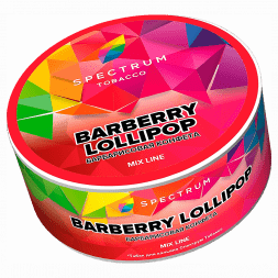 Табак Spectrum Mix Line - Barberry Lollipop (Барбарисовая Конфета, 25 грамм)