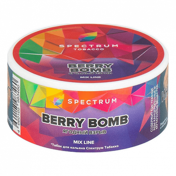 Табак Spectrum Mix Line - Berry Bomb (Ягодный Взрыв, 25 грамм) купить в Волгограде