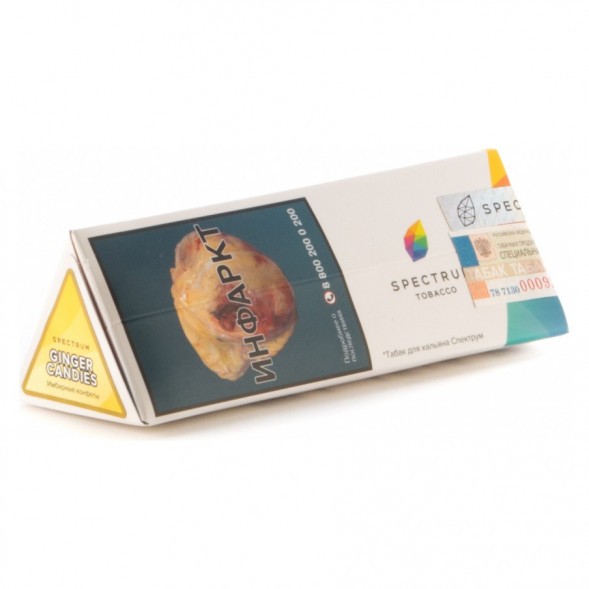 Табак Spectrum - Ginger Candies (Имбирные Конфеты, 100 грамм) купить в Волгограде
