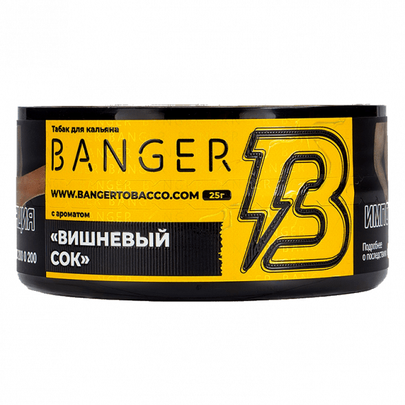 Табак Banger - Cherry Juice (Вишнёвый Сок, 25 грамм) купить в Волгограде