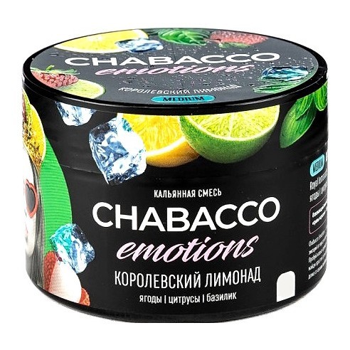 Смесь Chabacco MIX MEDIUM - Royal Lemonade (Королевский Лимонад, 40 грамм) купить в Волгограде