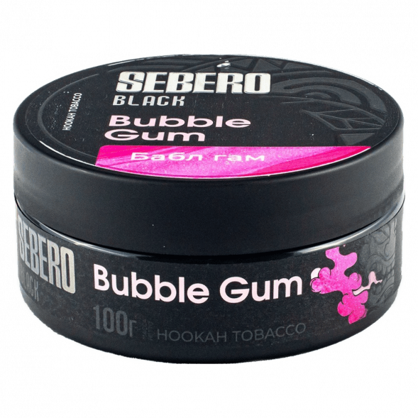 Табак Sebero Black - Bubble Gum (Бабл Гам, 100 грамм) купить в Волгограде